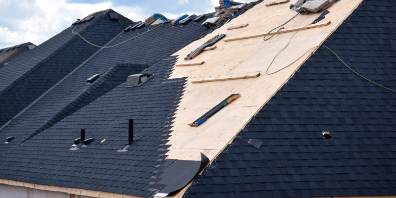 Roof Replacement in Highlands, Texas